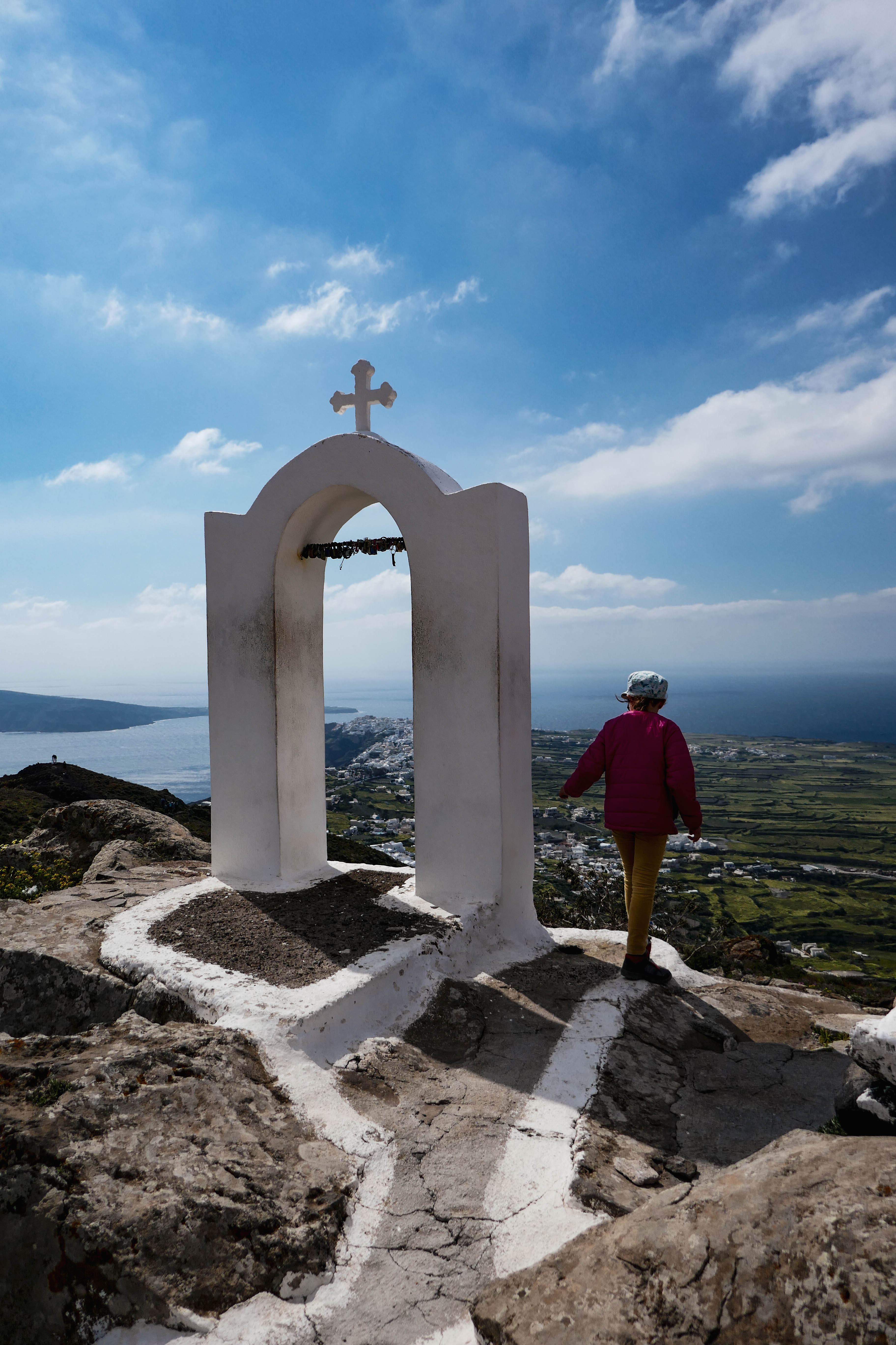 Santorin, voyage en famille, archipel des Cyclades, île de Santorin. blog