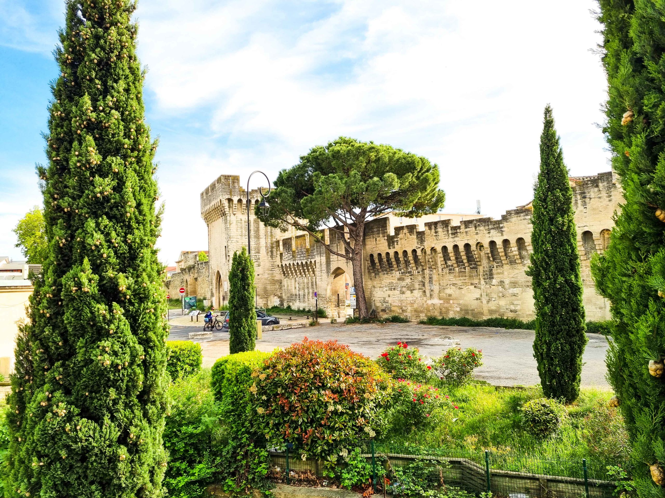 Les remparts d'Avignon