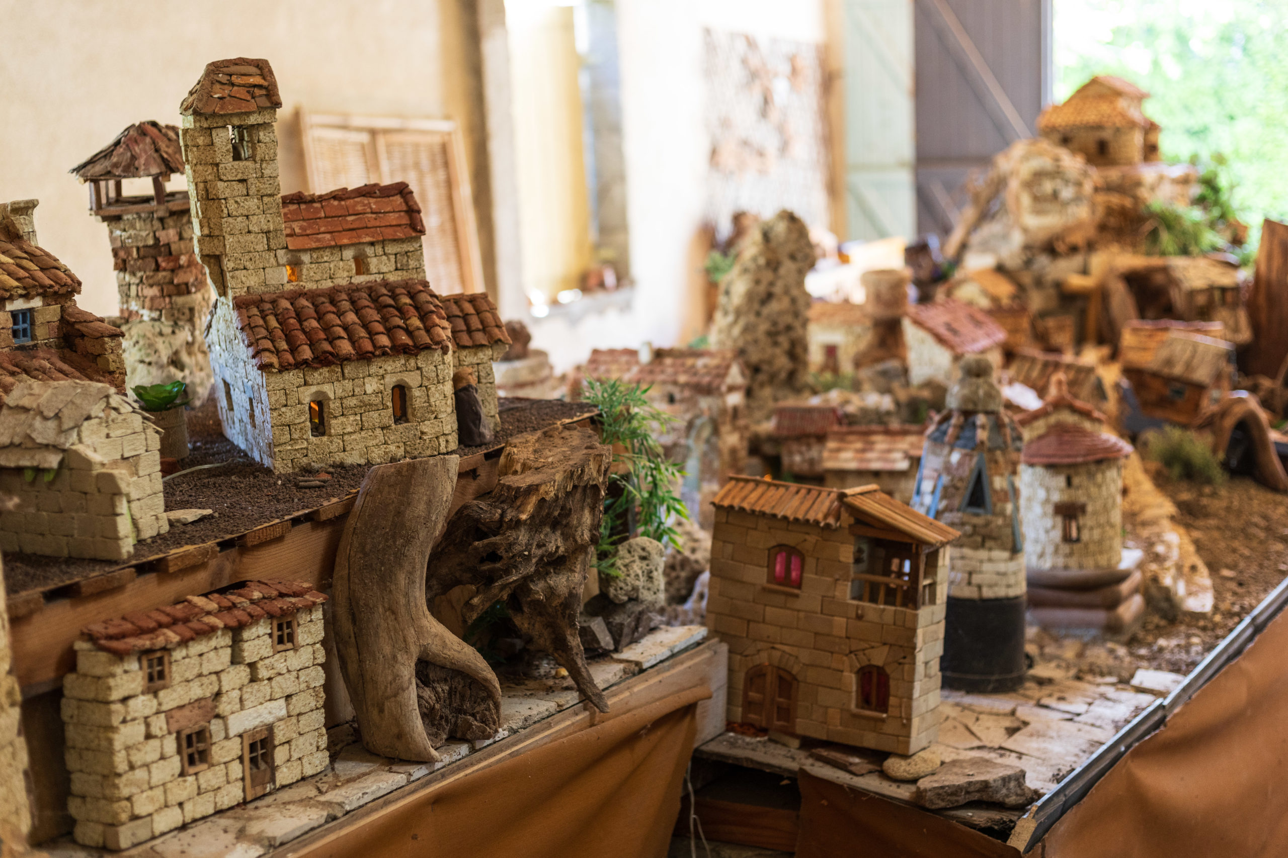 Drôme Provençale -  village miniature provençal de Paul Georges - Marsanne