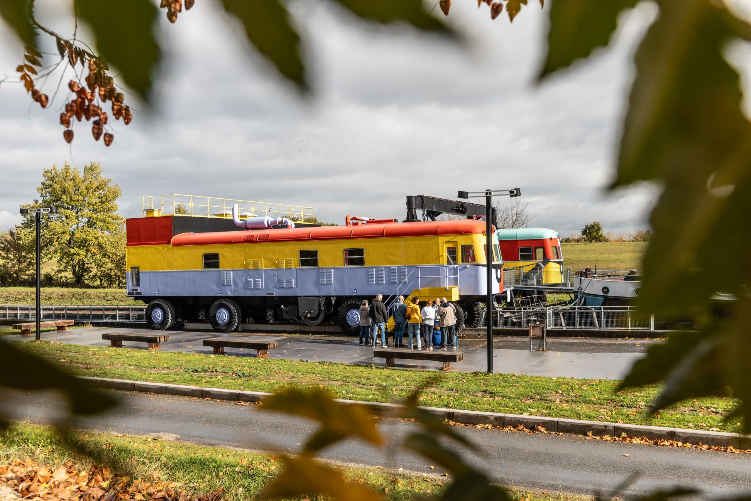 Montech la pente d'eau le Tarn-et-Garonne